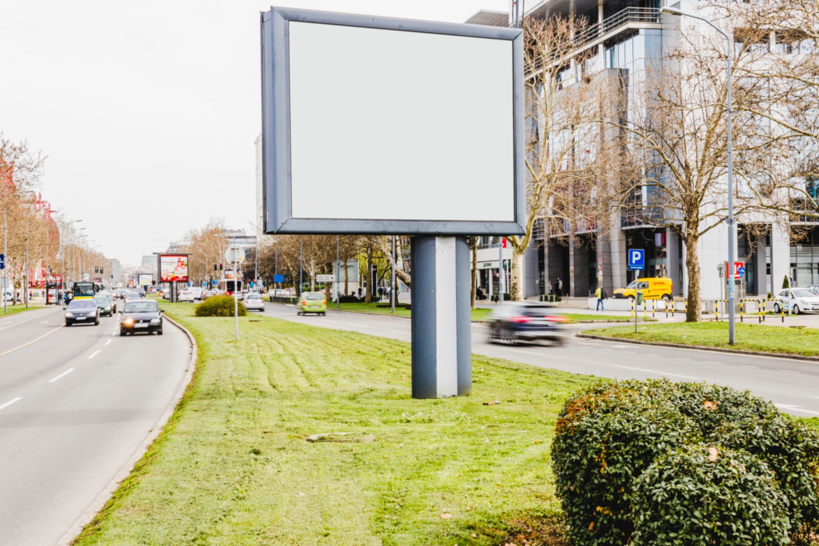 Outdoor advertising UK featuring digital billboards, large format signs, banner printing and commercial outdoor marketing displays